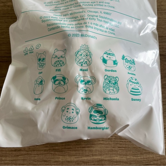 Original Squishmallows McDonald’s Happy Meal Toy 2023 Mystery - Picture 3 of 3